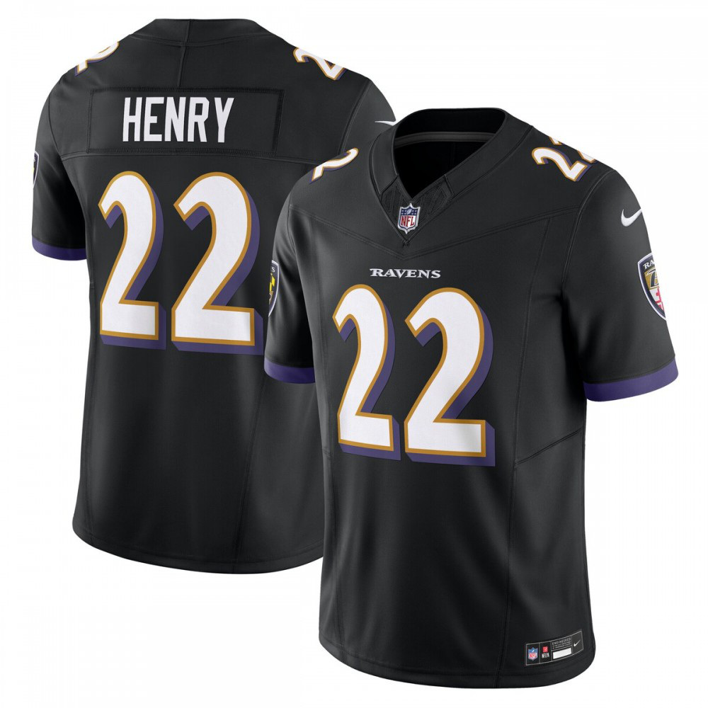 Derrick Henry Baltimore Ravens Nike Vapor F.U.S.E. Limited Jersey - Black-Profan Arena